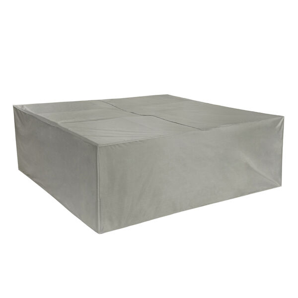Maple Grey Square Table and Chair Cover, image 1