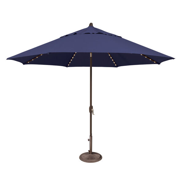Lanai Pro Blue Sky Octagon Auto Tilt Market Umbrella, image 1