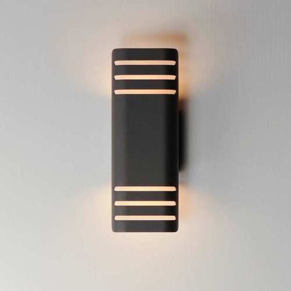 Lightray Architectural Bronze Five-Inch Two-Light LED Outdoor Wall Lamp, image 3