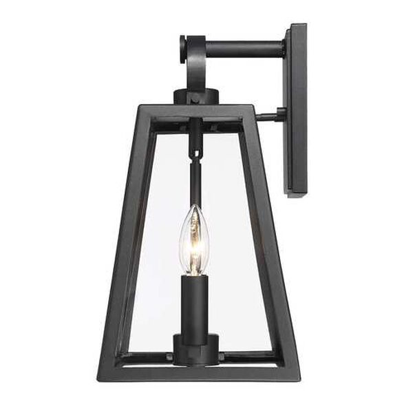 Lautner Natural Black Two-Light Outdoor Wall Light, image 3