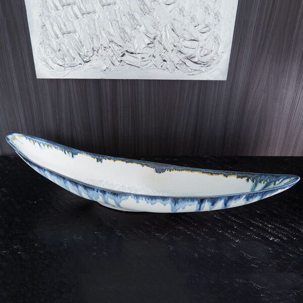 Canoe Glass Drip Bowl, image 1