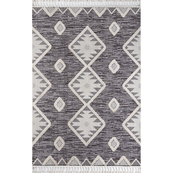 Odessa Charcoal Rectangular: 8 Ft. 6 In. x 12 Ft. 6 In. Rug, image 1