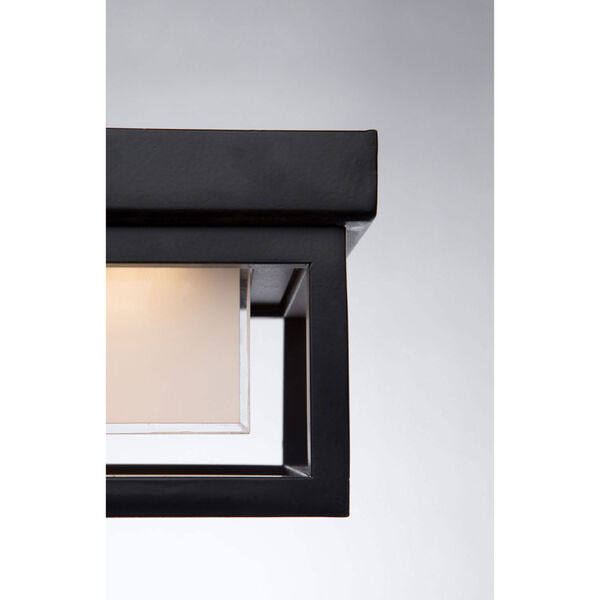 Kenwood Black One-Light LED Outdoor Flush Mount, image 2