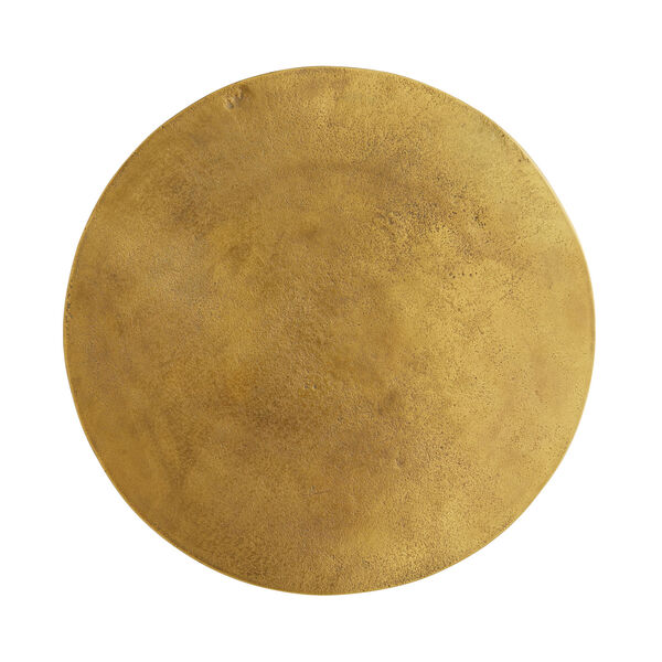 Hilda Antique Brass Accent Table, image 5