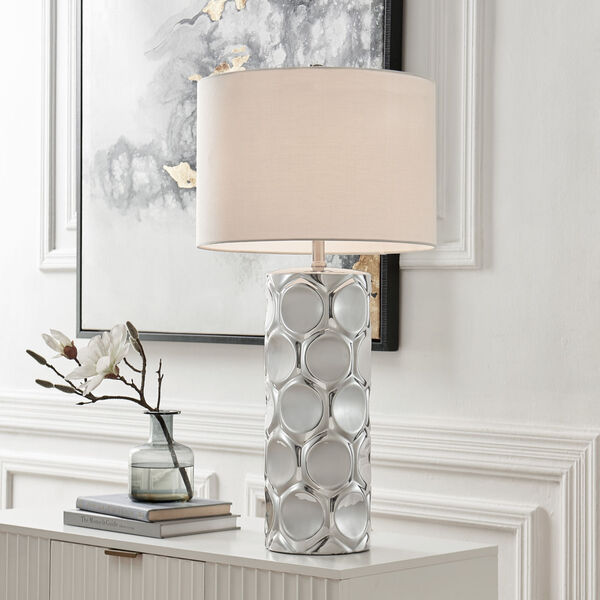 Godfried Silver One-Light Table Lamp, image 3