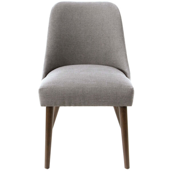 Linen Gray 33-Inch Dining Chair, image 2