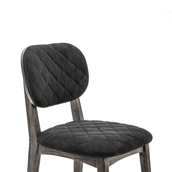 Katelyn Tundra Gray Midnight Dining Chair, Set of Two, image 3