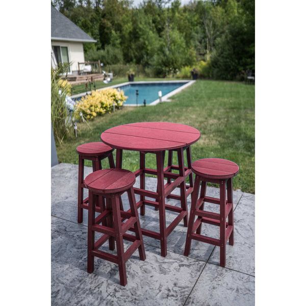 Capterra Casual Red Rock Outdoor Pub Table, image 4