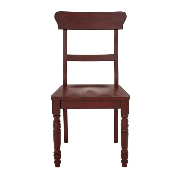 Savannah Court Antique Red Dining Chair, Set of Two, image 2