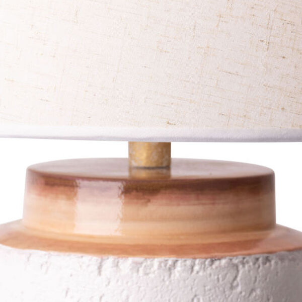 Tilde Apothecary Gold Orange Quartz 16-Inch One-Light Ceramic Table Lamp, image 4
