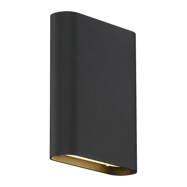 Lux Black 6-Inch Led Bi-Directional Wall Sconce, image 5