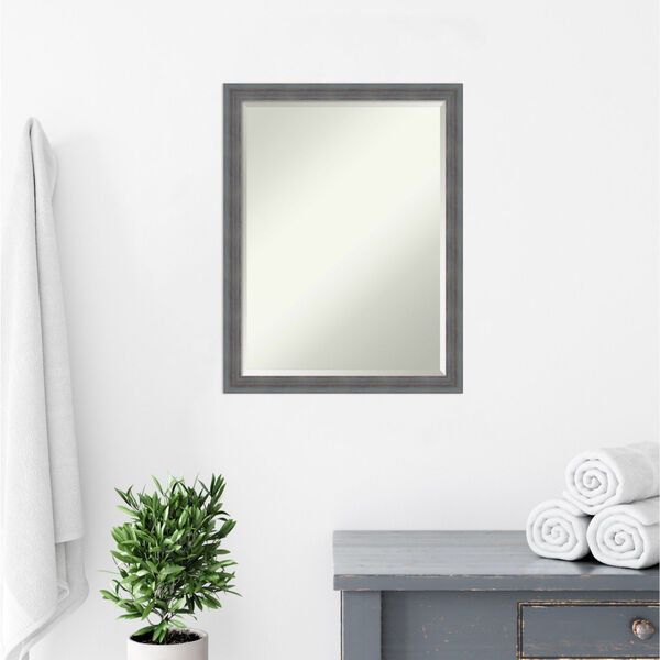 Dixie Gray 20W X 26H-Inch Bathroom Vanity Wall Mirror, image 6