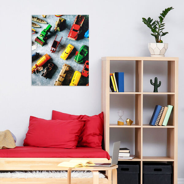 Playful Collectibles Multicolor Photo by Veronica Olson Printed on Tempered Glass, image 1