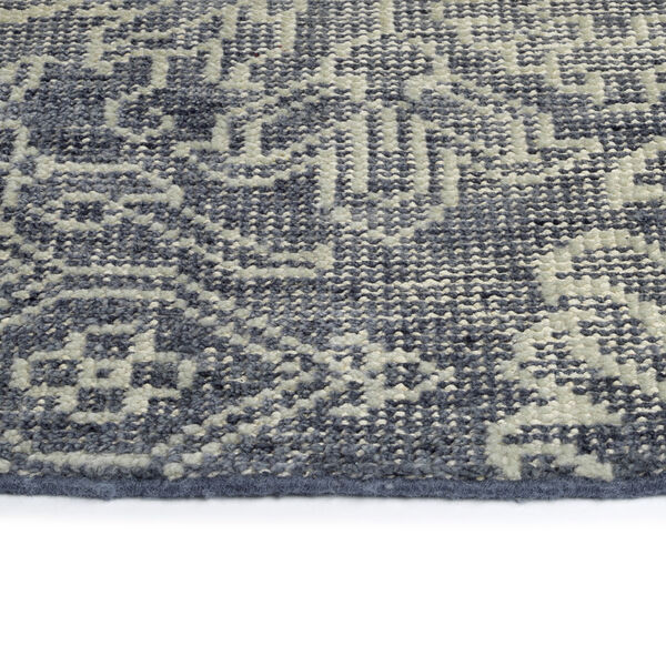 Knotted Earth Charcoal and Cream Rug, image 3