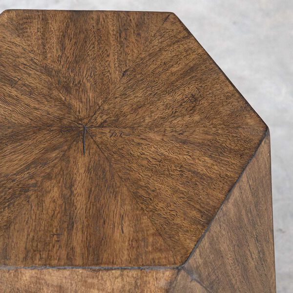 Volker Honey Geometric Accent Table, image 6