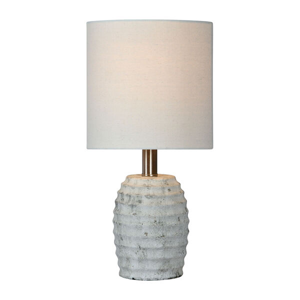 Ezra Concrete One-Light 18-Inch Table Lamp Set of Two, image 1