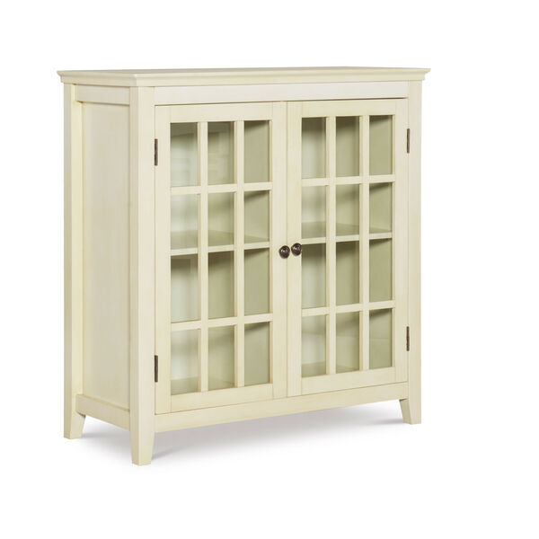 Sheridan Antique White Double Door Cabinet, image 1