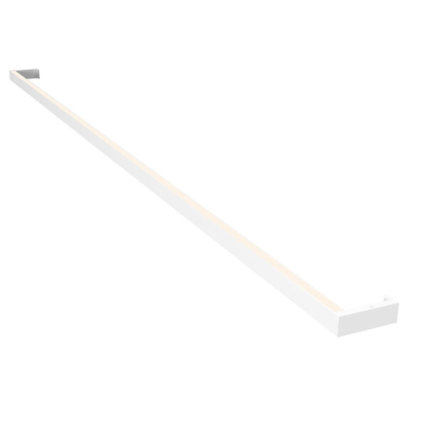 Thin-Line Bright Satin Aluminum LED 72-Inch Wall Bar, image 1