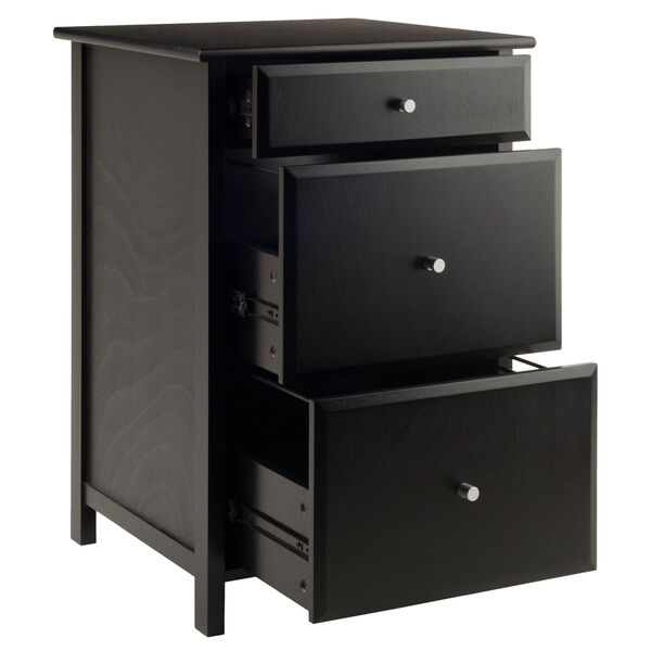 Delta Black File Cabinet, image 2