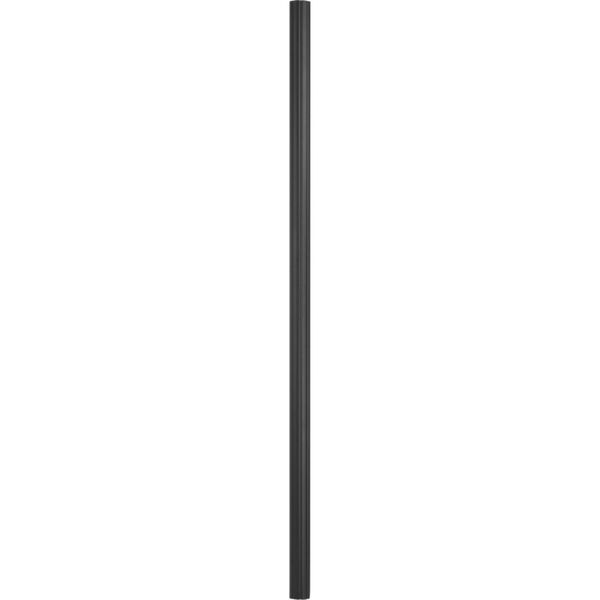 P540005-031: Black Outdoor Fluted Post, image 1