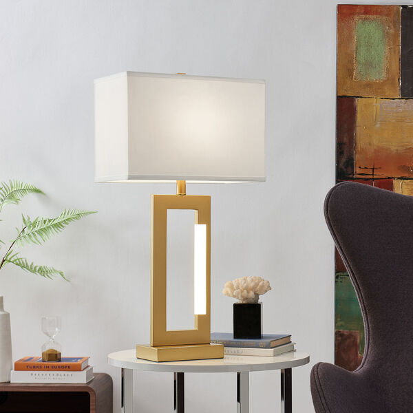 Darrello Gold LED Table Lamp, image 3
