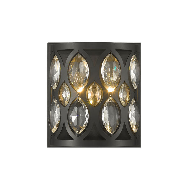 Dealey Matte Black Two-Light Wall Sconce, image 4