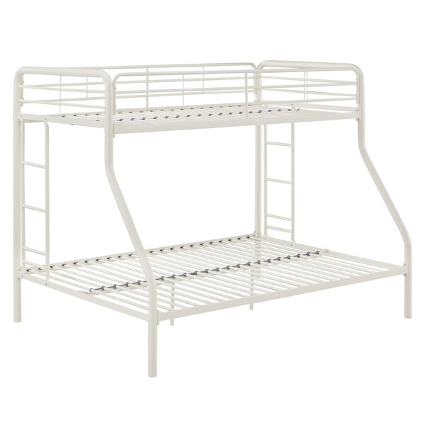 Brandy White Twin Over Full Bunk Bed, image 4