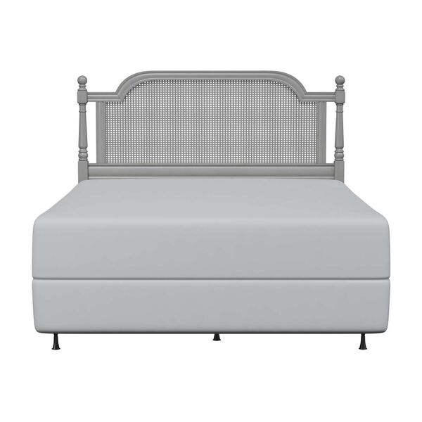 Melanie French Gray Queen Headboard with Frame, image 4