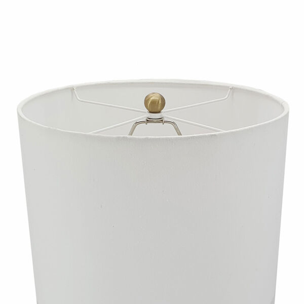 Thelrin Gold White Alabaster Gold Table Lamp, image 4