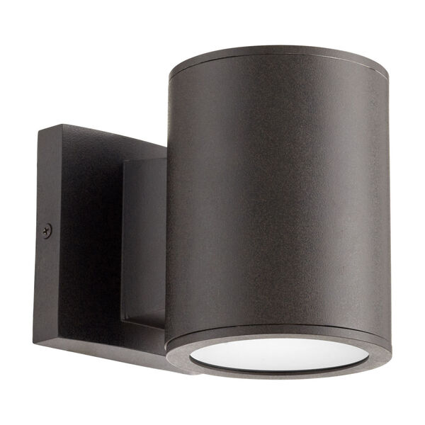 Cylinder Oil Bronze Two-Light LED Outdoor Wall Mount, image 1