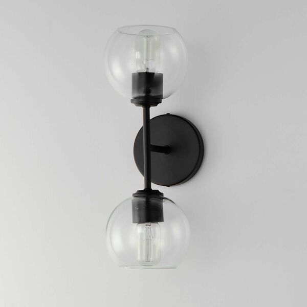 Knox Black Two-Light Wall Sconce, image 4