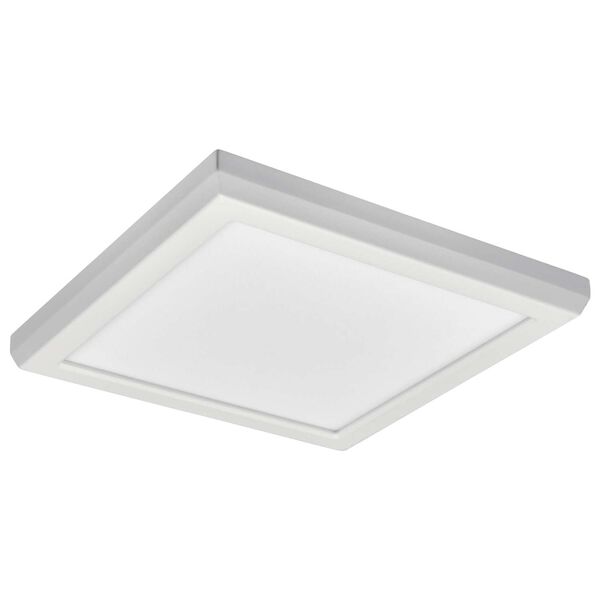 Blink Pro White Seven-Inch Integrated LED Square Flush Mount, image 3