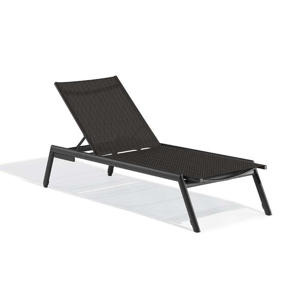 Eiland Carbon Outdoor Armless Chaise Lounge, Set of 2, image 2