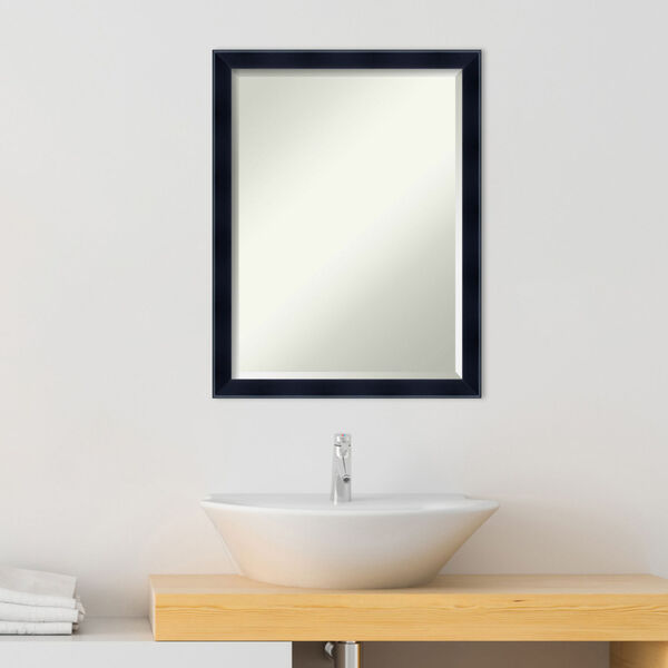 Madison Black 20W X 26H-Inch Bathroom Vanity Wall Mirror, image 3