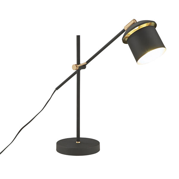 Nadia Black One-Light Table Lamp, image 2