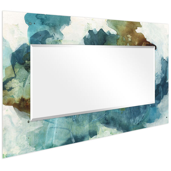 Blue 72 x 36-Inch Rectangular Beveled Floor Mirror, image 4