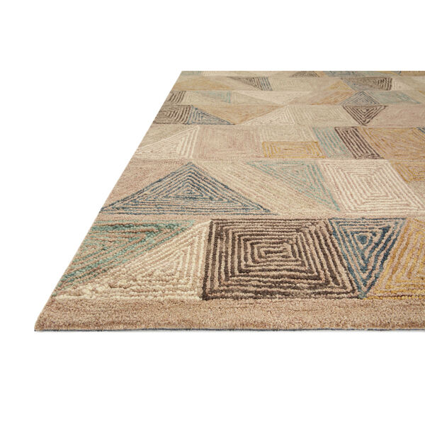 Berkeley Apricot and Multicolor Area Rug, image 3