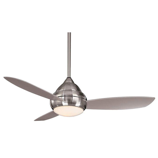 Concept I Brushed Nickel Outdoor LED 52-Inch Ceiling Fan, image 1