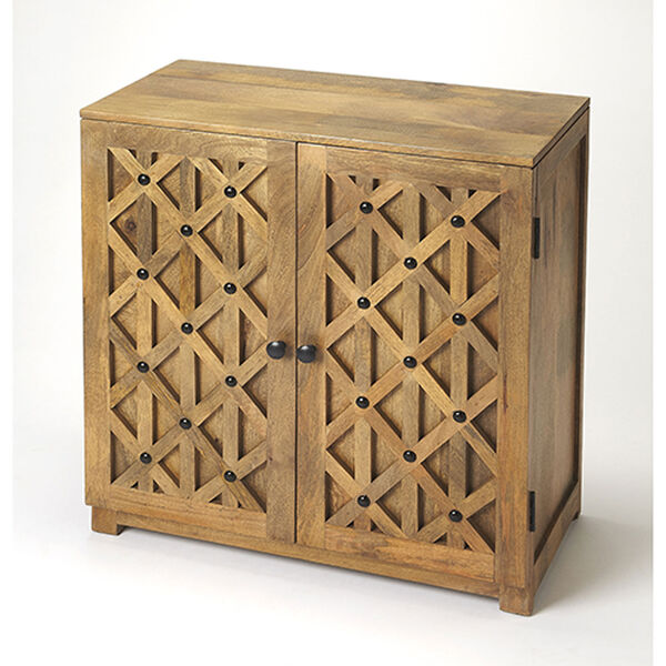 Evelyn Rattan Console Cabinet, image 1