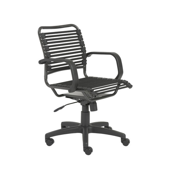 Bungie Black 25-Inch Flat Mid Back Office Chair, image 2