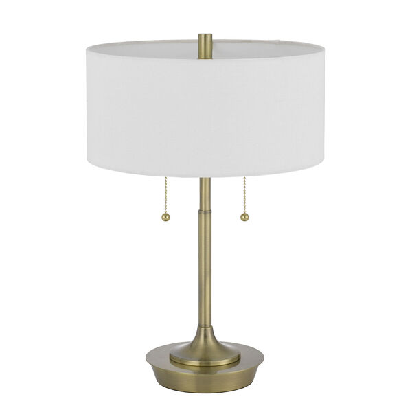 Kendal Antique Brass Two-Light Table Lamp, image 5