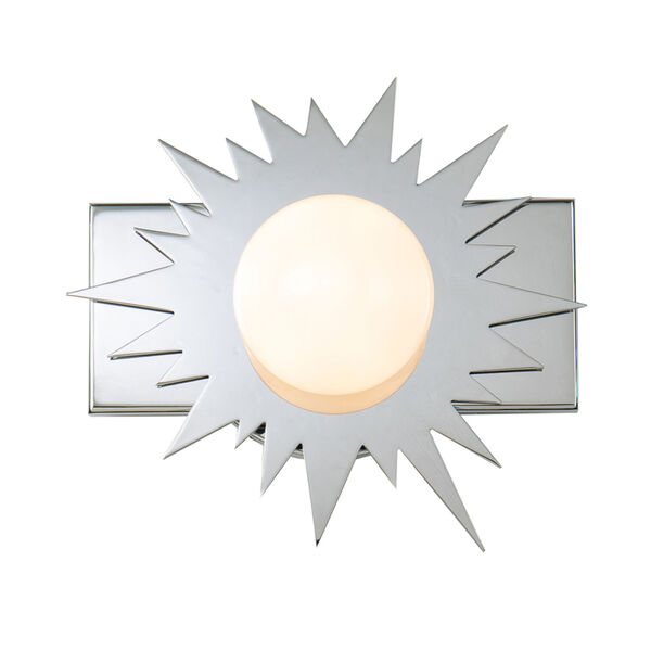 Soleil Polished Chrome One-Light LED Wall Sconce, image 1