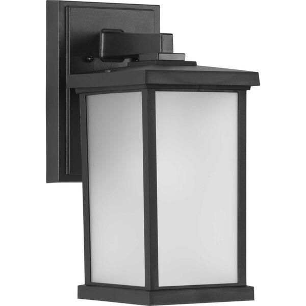 P560289-031: Trafford Textured Black One-Light Outdoor Wall Sconce, image 1