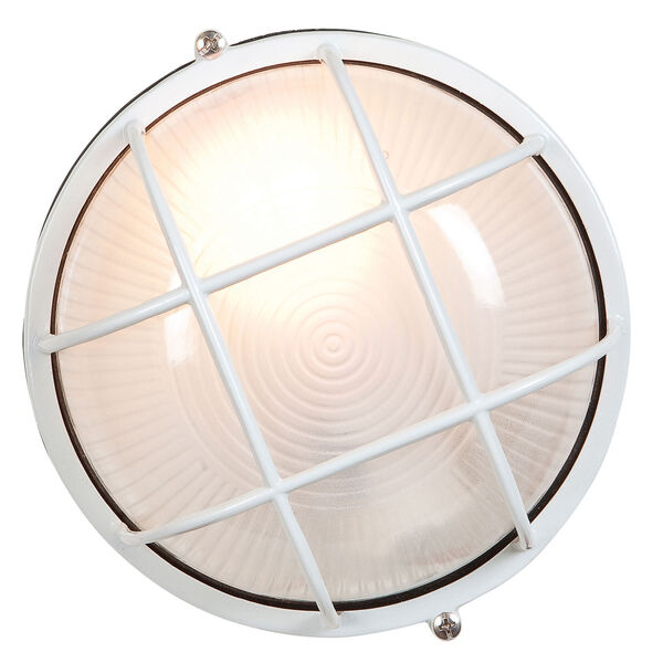 Nauticus White One-Light LED Outdoor Wall Sconce, image 1