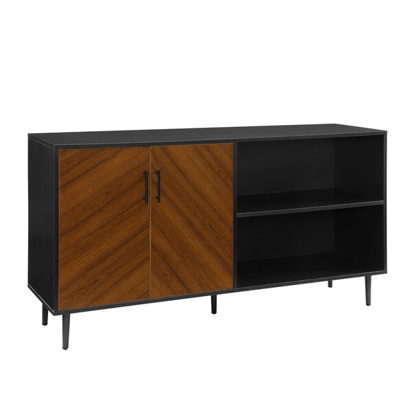 Solid Black TV Stand, image 1