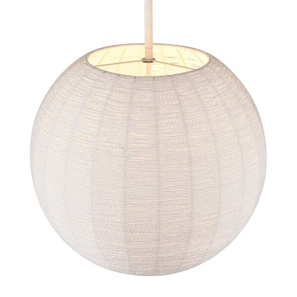 Sophie White Coral 20-Inch Three-Light Pendant, image 3