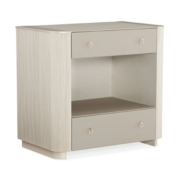 Classic Beige Lovely Nightstand, image 3