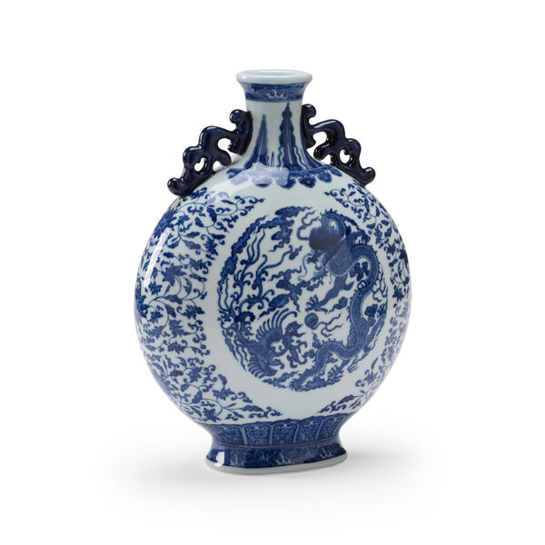 Blue  Shi Vase, image 1