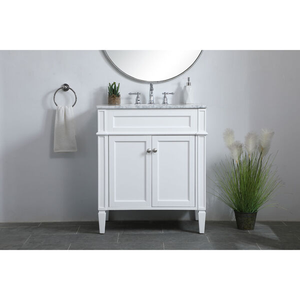 Williams White 30-Inch Vanity Sink Set, image 2