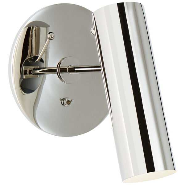 Lancelot Pivoting Light in Polished Nickel by AERIN, image 1